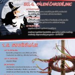 Stavìní máje v Holici u Olomouce