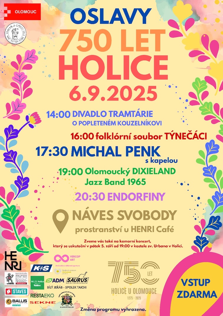 Oslavy 750 let Holice