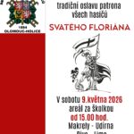 Oslava sv. Floriána, patrona všech hasičů.