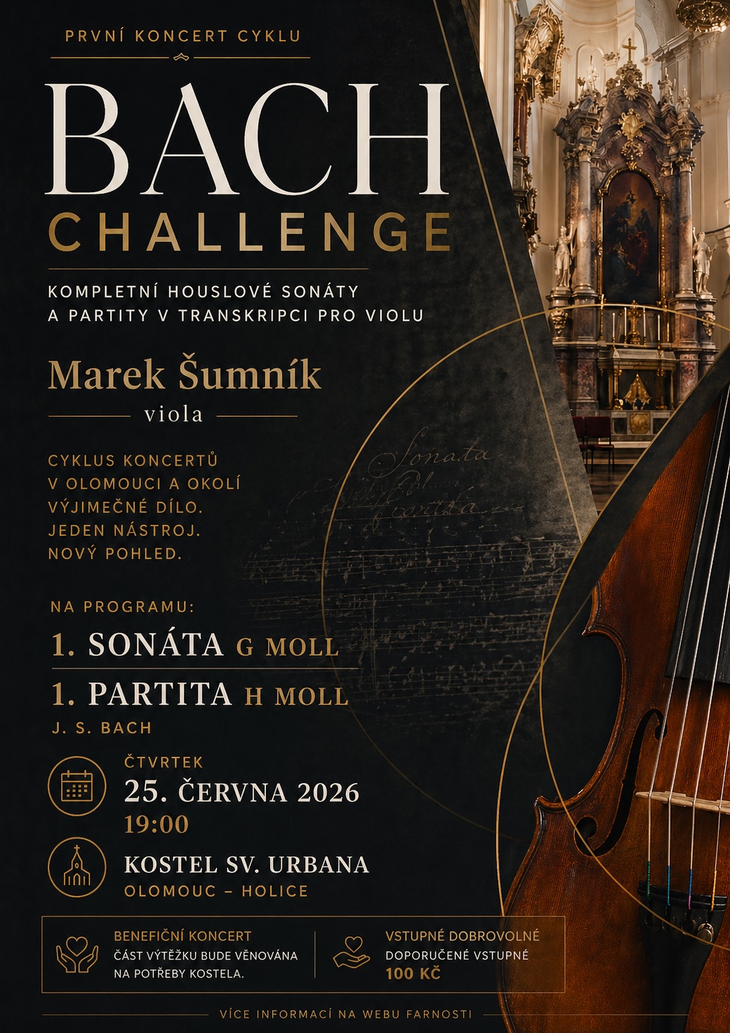 První koncert cyklu BACH CHALLENGE